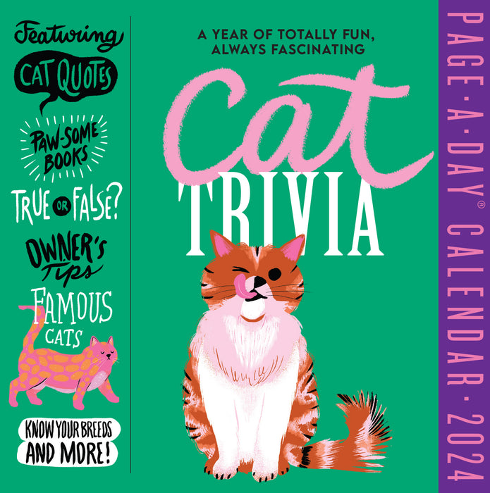 2024 Cat Trivia Page-A-Day