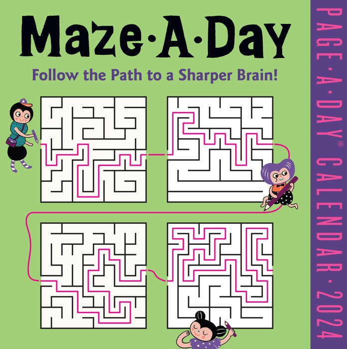 2024 Maze-A-Day Page-A-Day