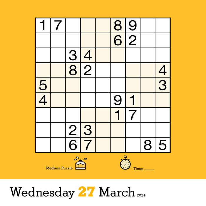 2024 Original Sudoku Page-A-Day