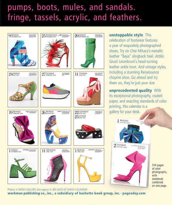 2024 Shoes Refill Pack Page-A-Day Gallery (Online Exclusive)