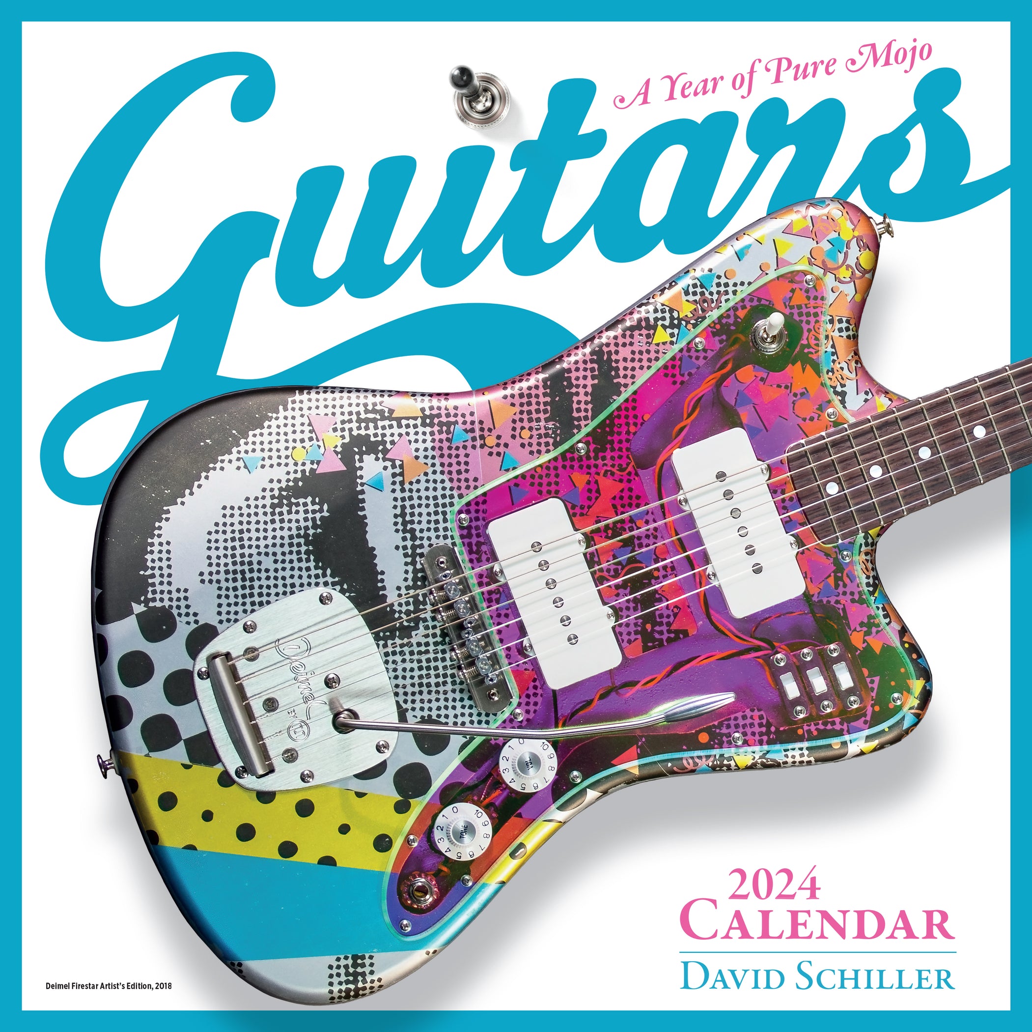 2024 Guitars Wall Calendar — Calendar Club