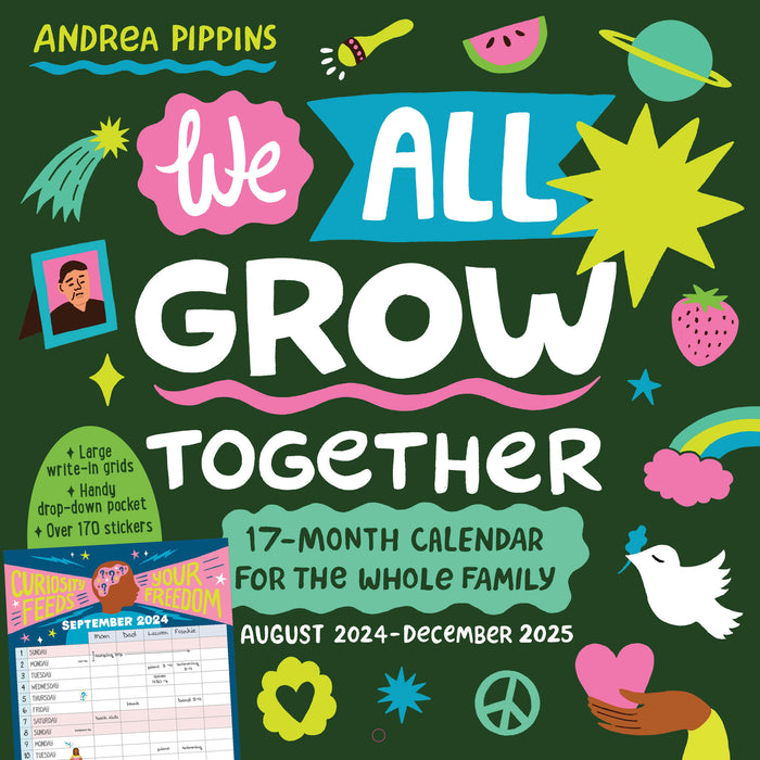 2025 We All Grow Together Wall Calendar