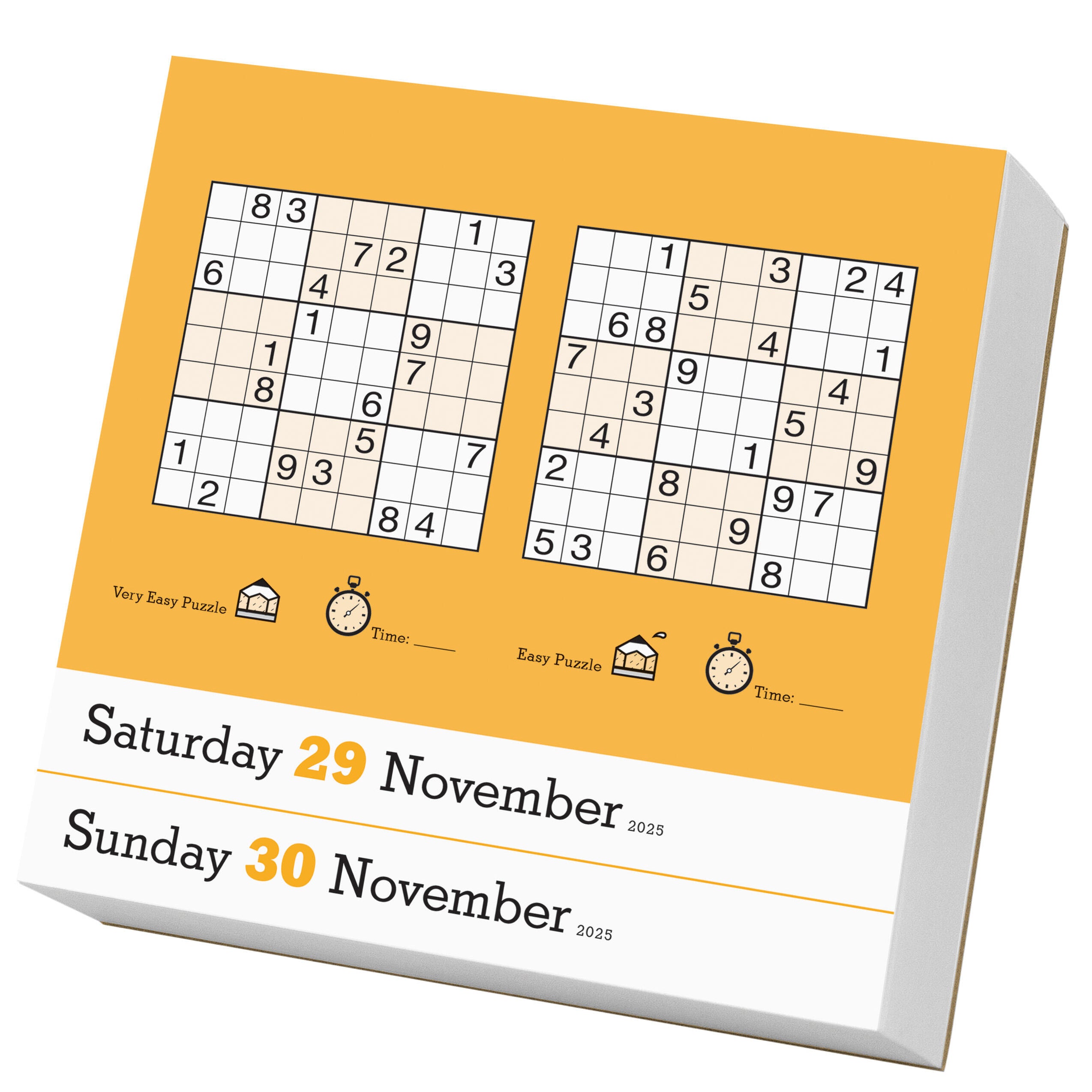 Calendar Club 2025 Original Sudoku PageADay Calendar Calendar Club 2025 Original Sudoku PageADay Calendar