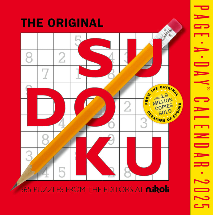 2025 Original Sudoku Page-A-Day Calendar