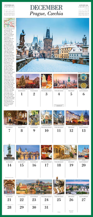 2025 1,000 Places to See Before You Die Picture-A-Day Wall Calendar