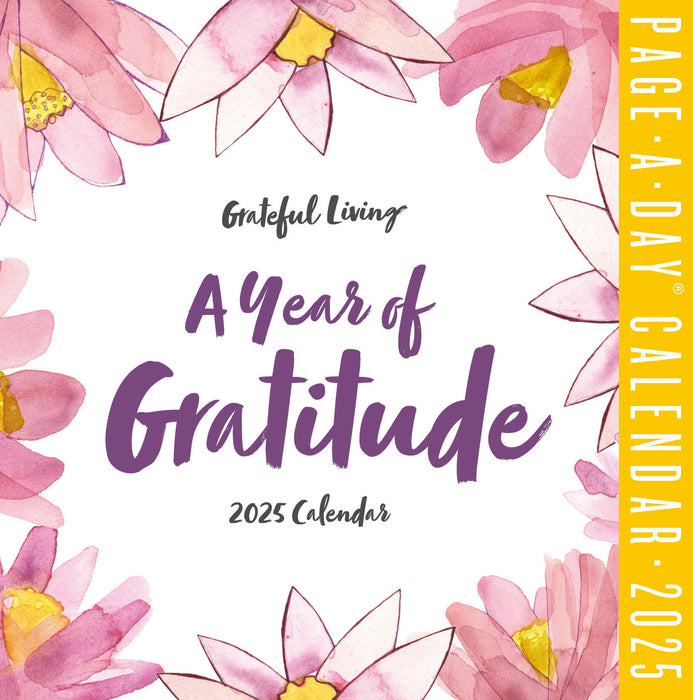 2025 A Year of Gratitude Page-A-Day Calendar
