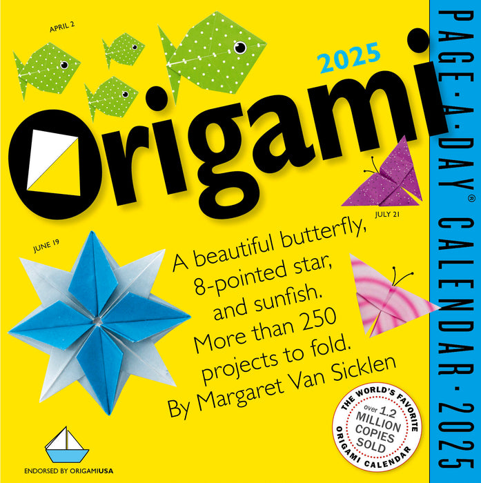 2025 Origami Page-A-Day Calendar