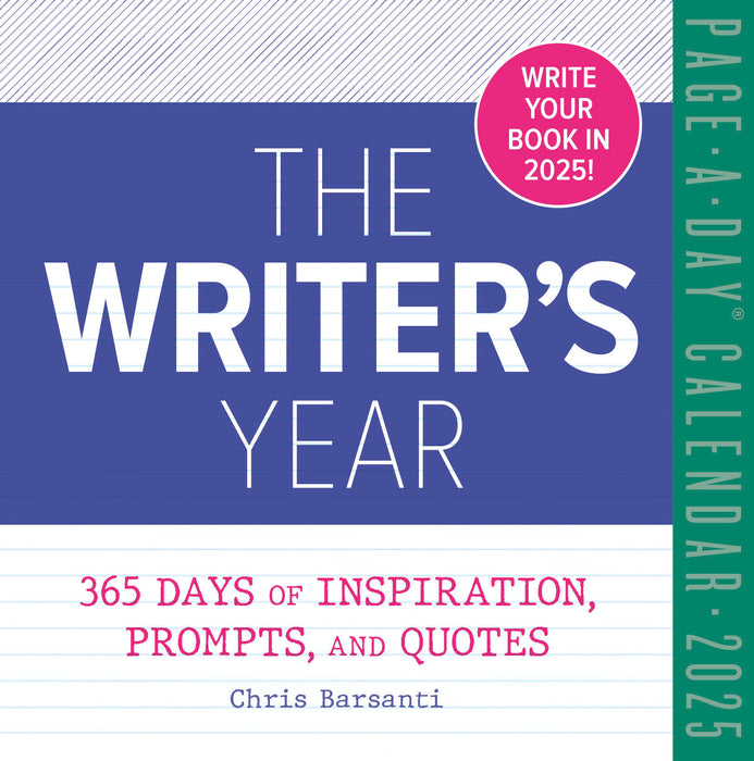 2025 The Writer's Year Page-A-Day Calendar