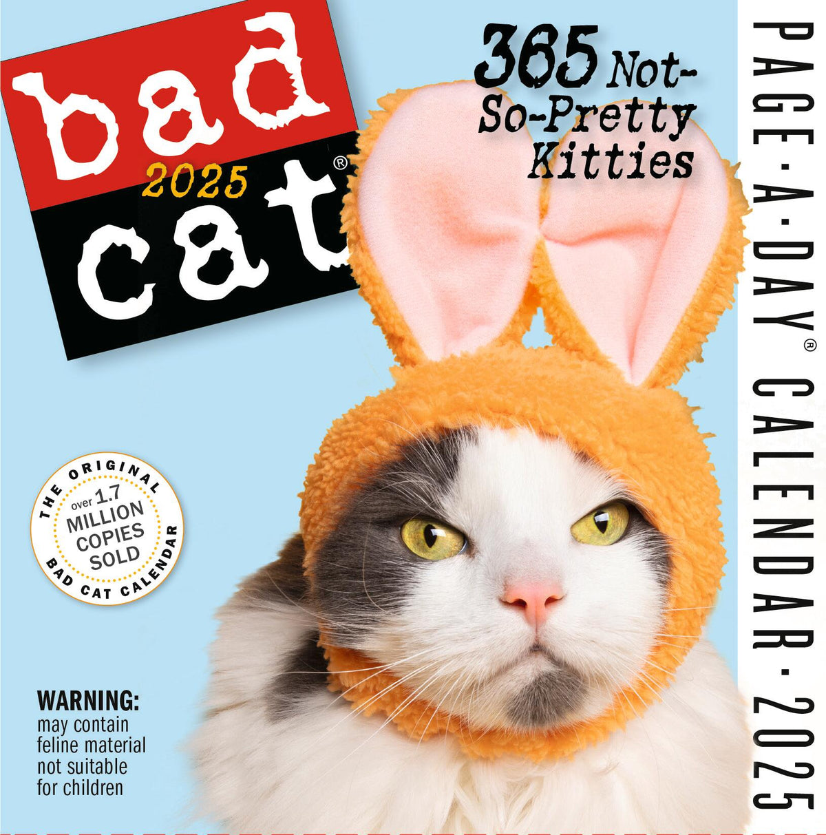 Bad Cat PageADay Calendar 2025 Wynny Margarita