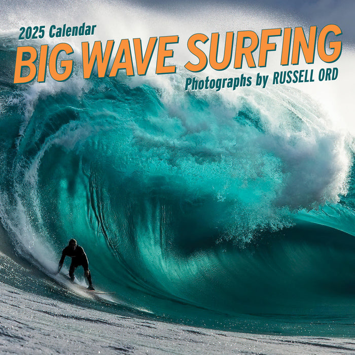 2025 Big Wave Surfing Wall Calendar