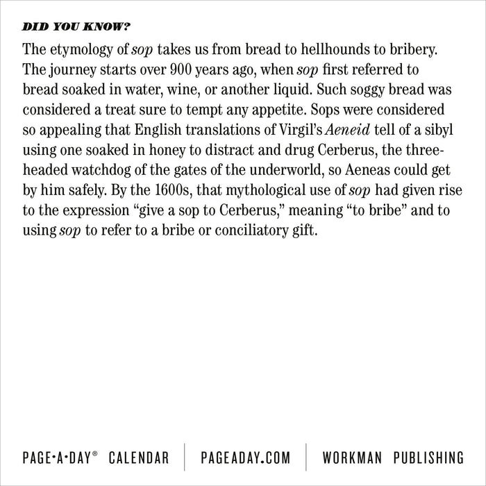 365 New Words A Year 2026 Page-A-Day Calendar