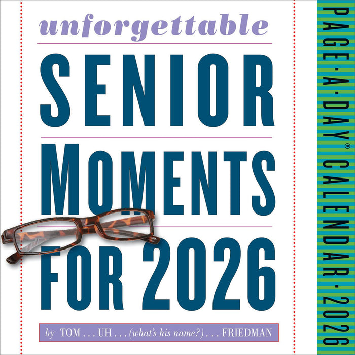 Unforgettable Senior Moments 2026 Page-A-Day Calendar