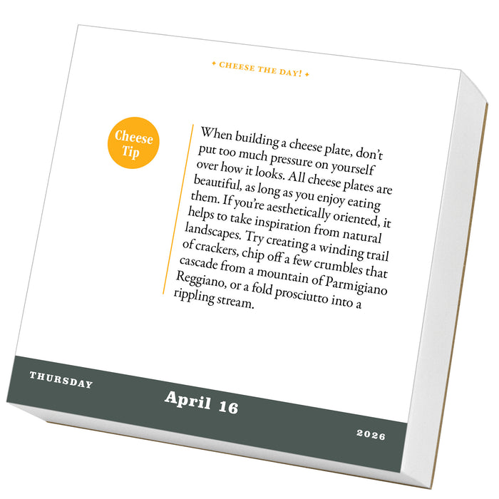 Cheese Sex Death 2026 Page-A-Day Calendar (Online Exclusive)