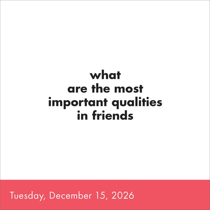 TableTopics Question a Day 2026 Page-A-Day Calendar (Online Exclusive)