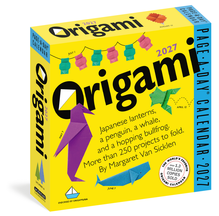 Origami Color 2027 Page-A-Day Calendar