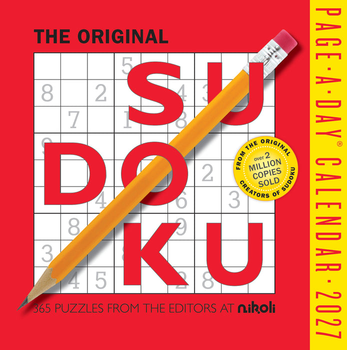 Original Sudoku 2027 Page-A-Day Calendar