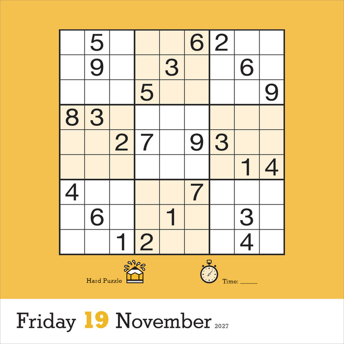 Original Sudoku 2027 Page-A-Day Calendar