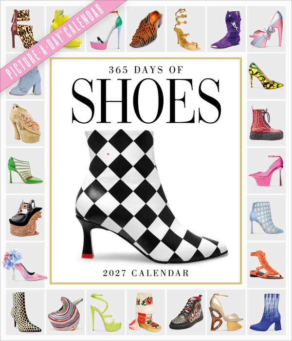 365 Days of Shoes 2027 Large Wall Calendar
