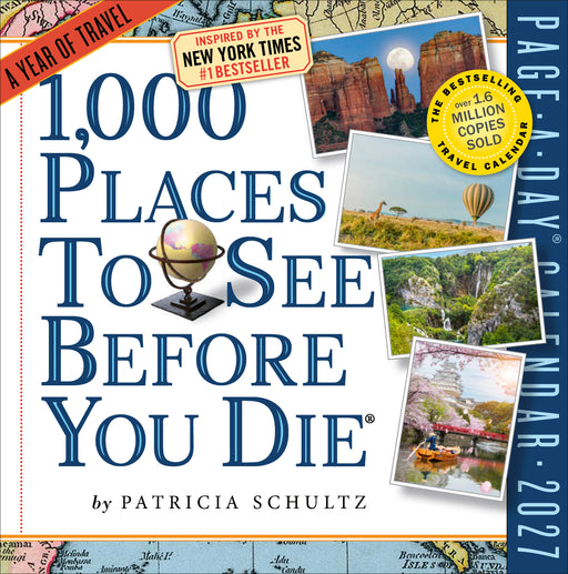 1000 Places to See Before You Die 2027 Page-A-Day Calendar