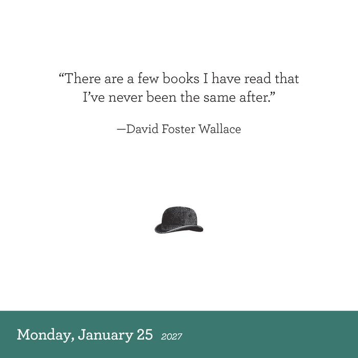 Book Lover's Year 2027 Page-A-Day Calendar