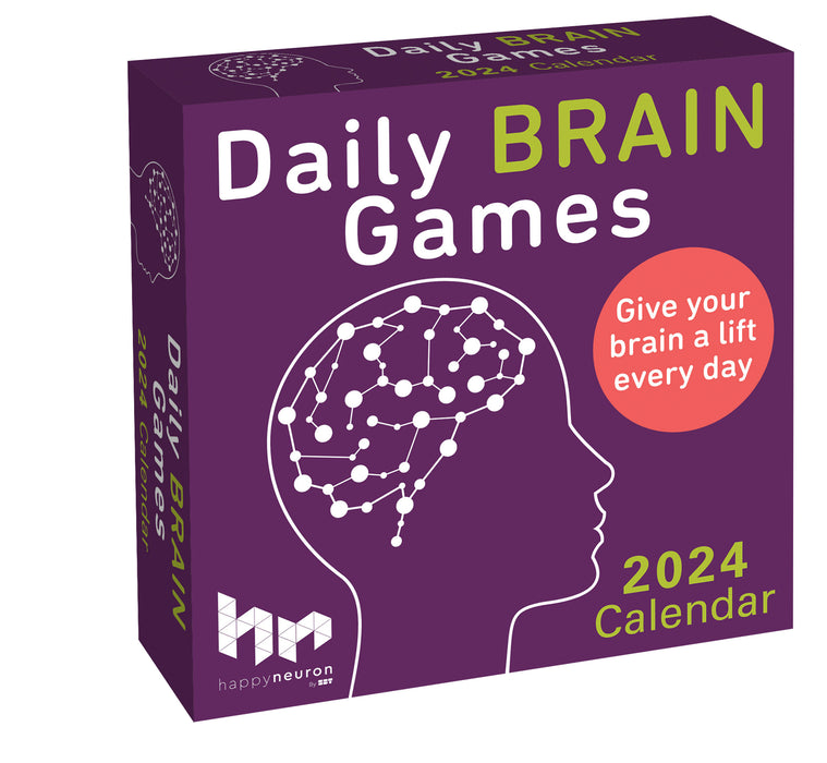 2024 Daily Brain Games Page-A-Day