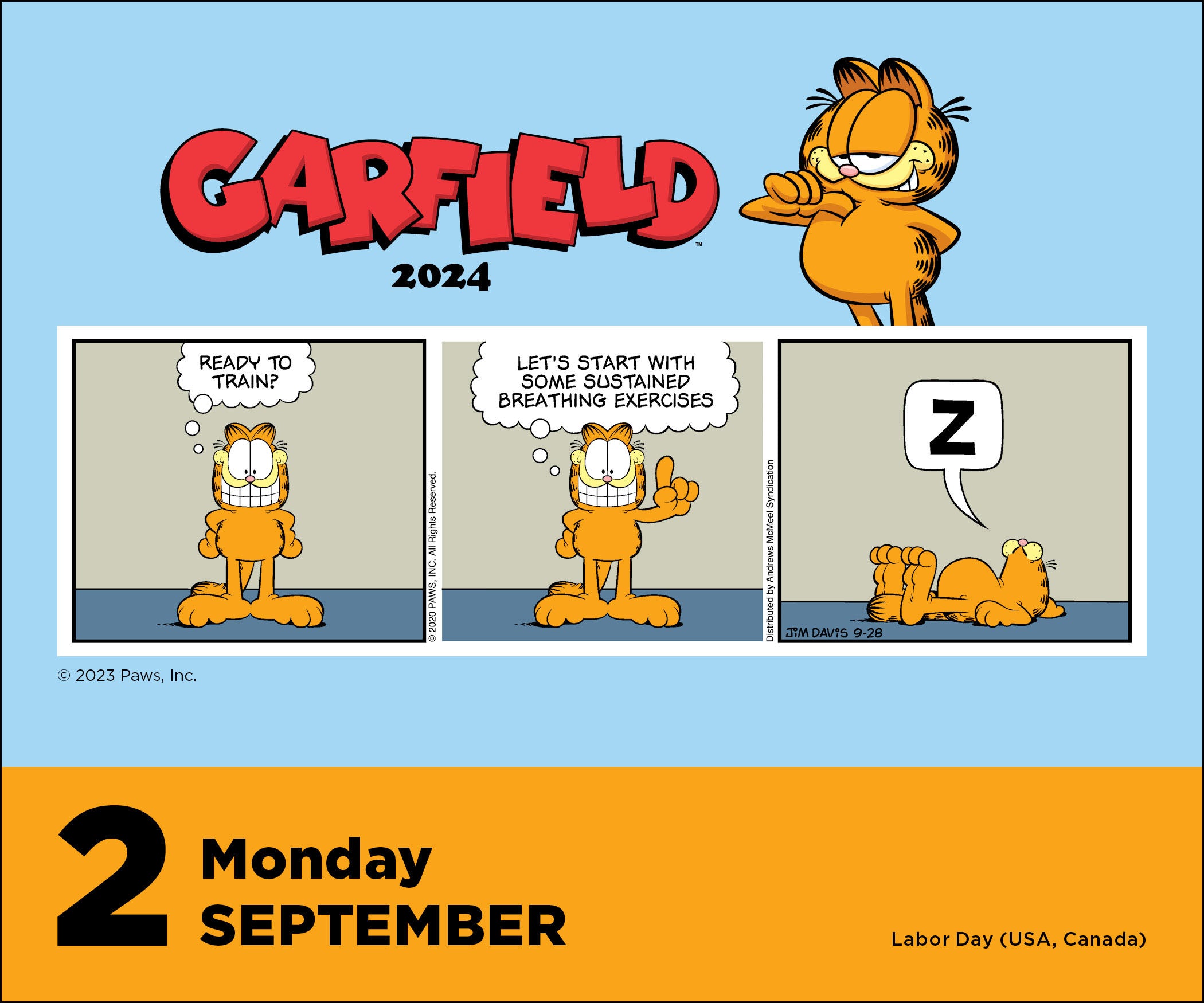 2024 Garfield PageADay — Calendar Club