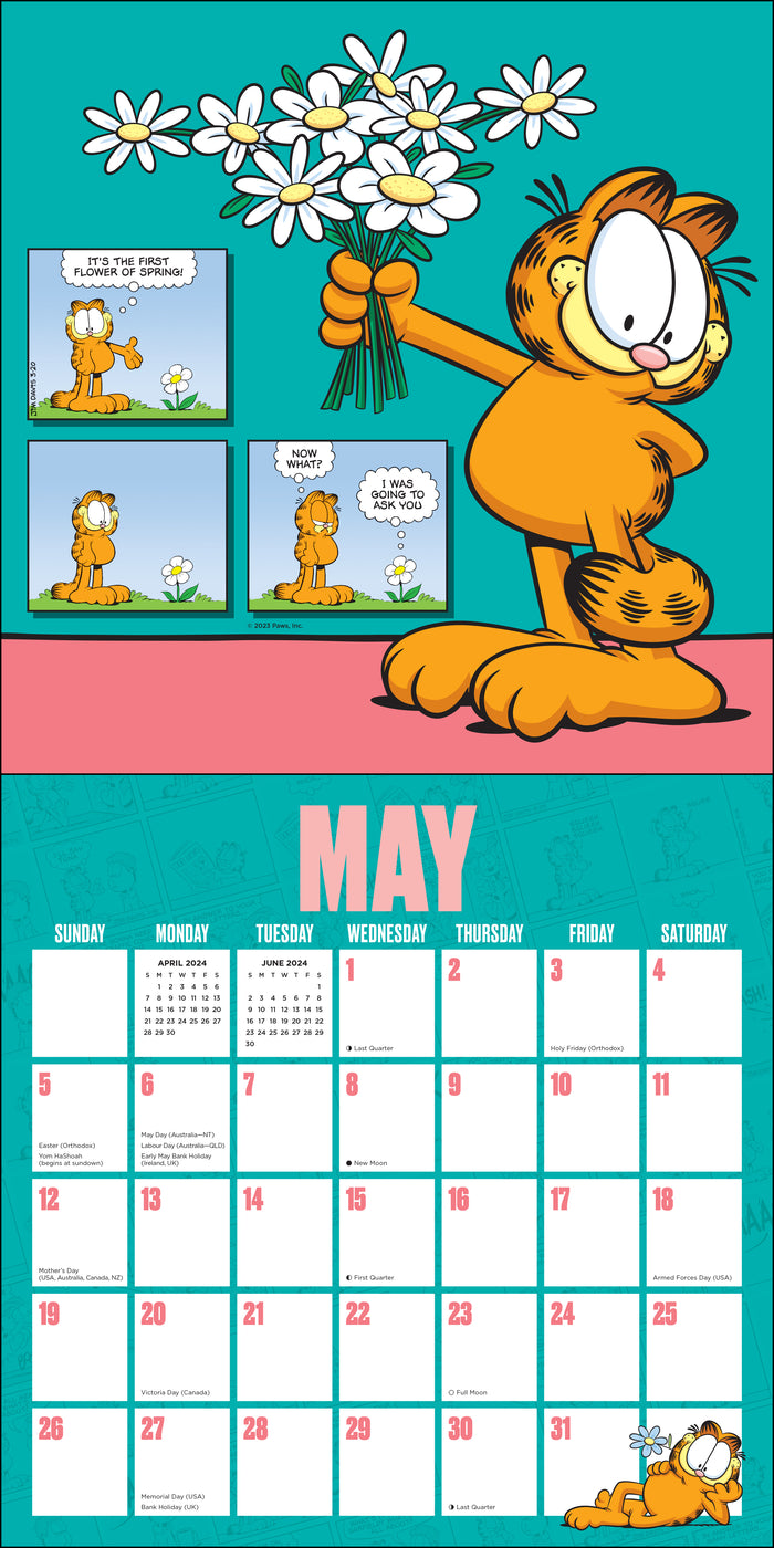 2024 Garfield Wall Calendar — Calendar Club