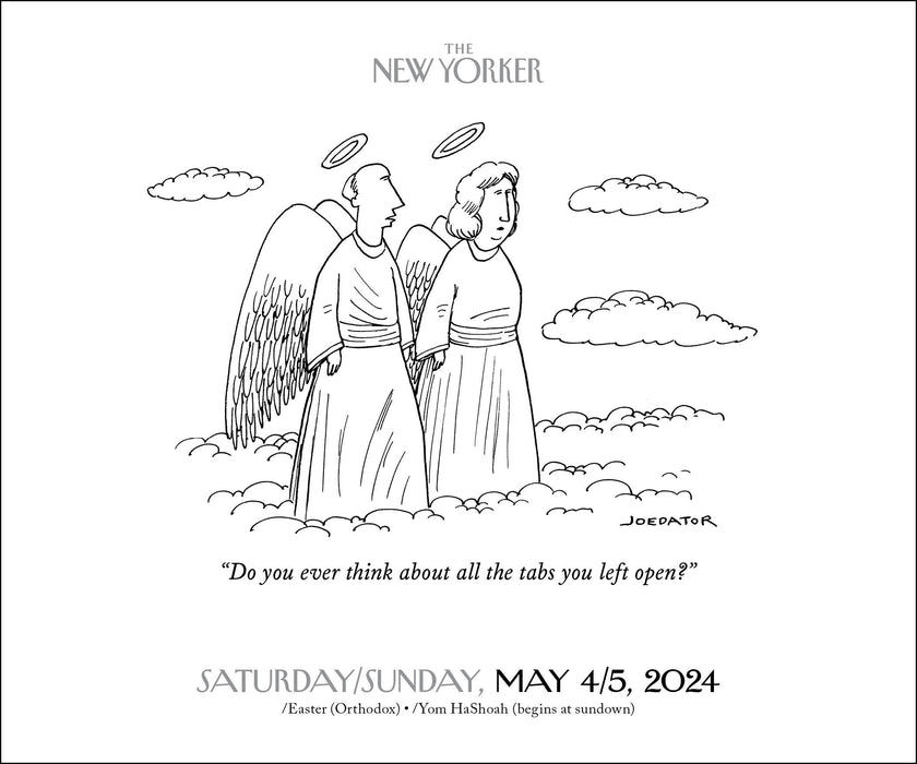 2024 Cartoons from The New Yorker Page-A-Day