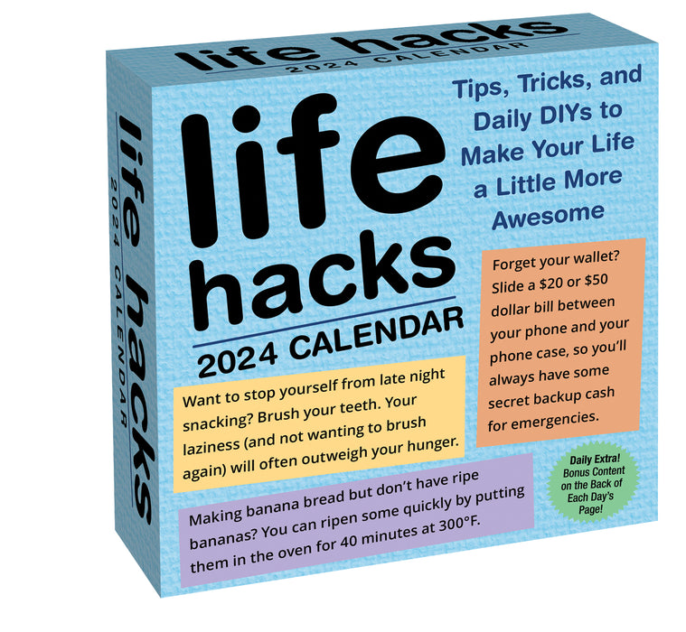 2025 Life Hacks PageADay — Calendar Club