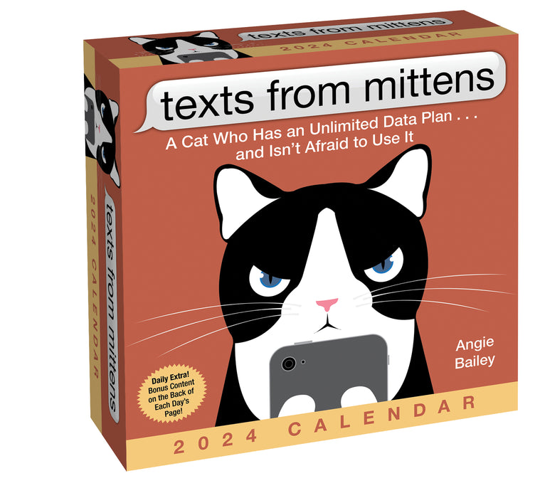 2024 Texts from Mittens the Cat Page-A-Day