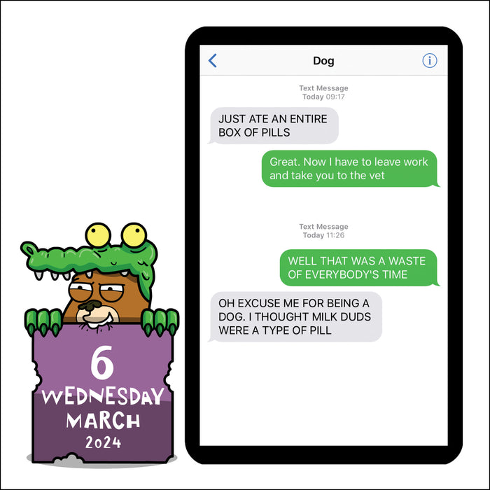 2024 Texts from Dog PageADay — Calendar Club