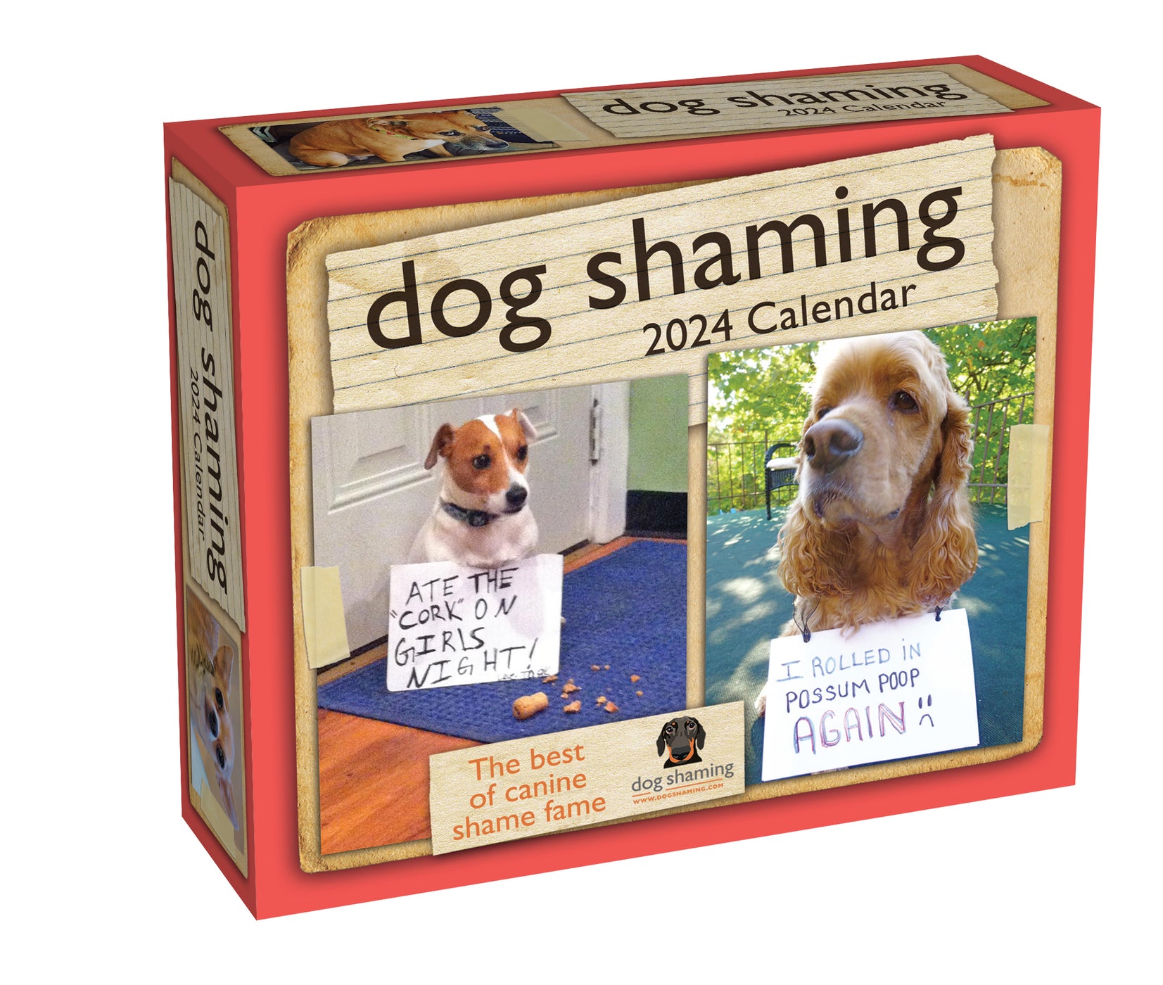 2024 Dog Shaming PageADay — Calendar Club