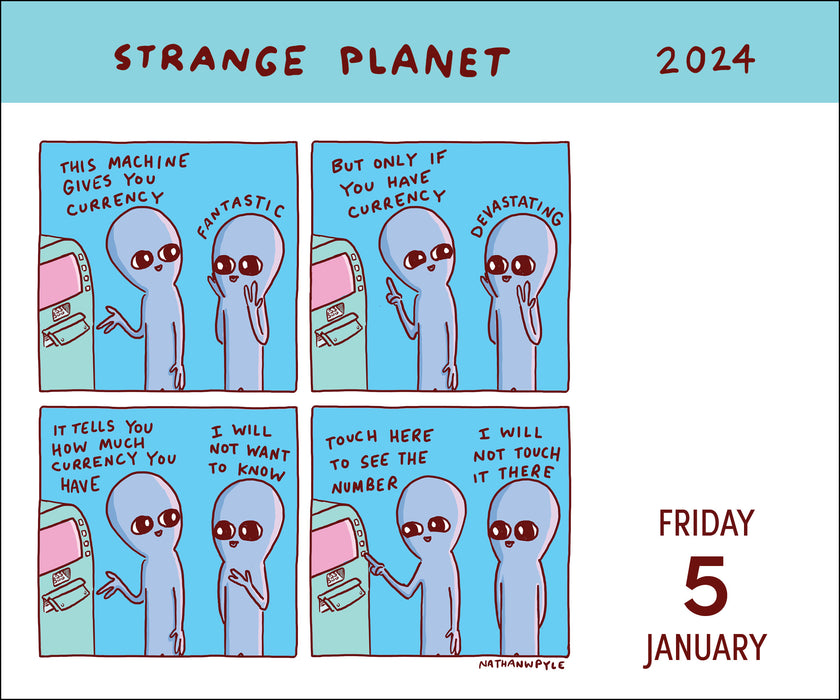 2024 Strange Planet Page-A-Day