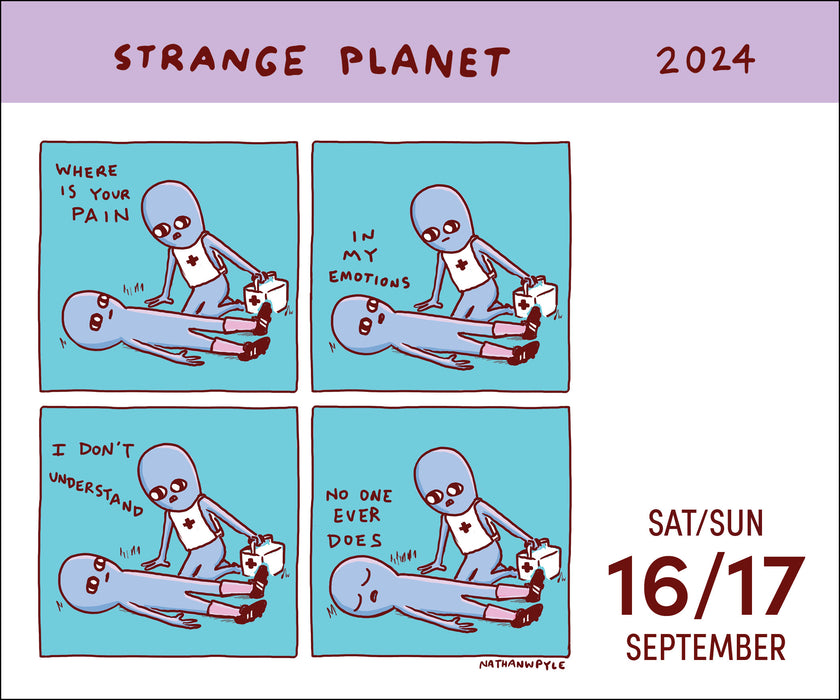 2024 Strange Planet Page-A-Day