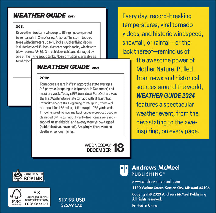 2024 Weather Guide Page-A-Day