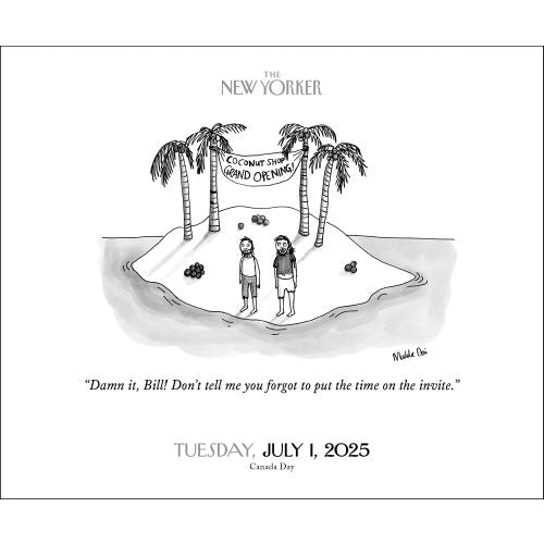 2025 Cartoons from The New Yorker Page-A-Day Calendar
