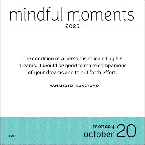 2025 Mindful Moments Page-A-Day Calendar