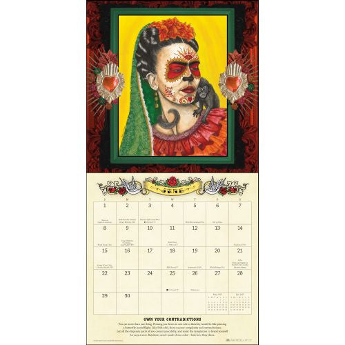 2025 For the Love of Frida Wall Calendar