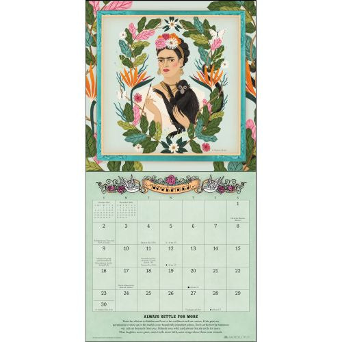 2025 For the Love of Frida Wall Calendar