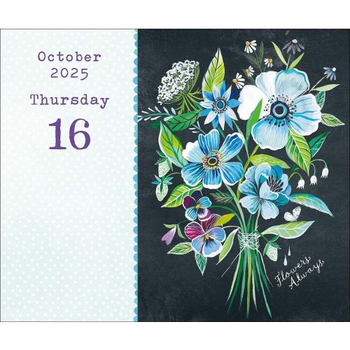 2025 Just Bloom by Katie Daisy Page-A-Day Calendar