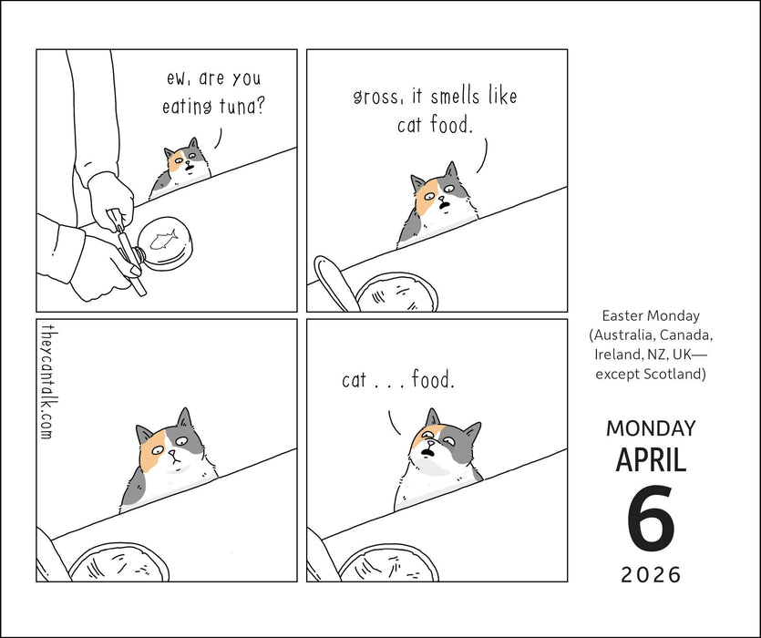 They Can Talk Comics 2026 Page-A-Day Calendar