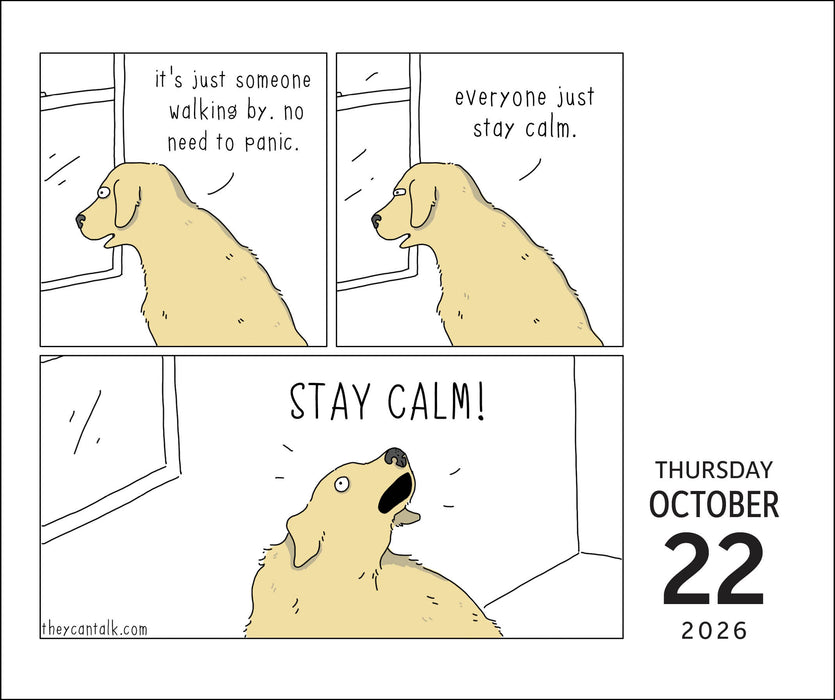 They Can Talk Comics 2026 Page-A-Day Calendar