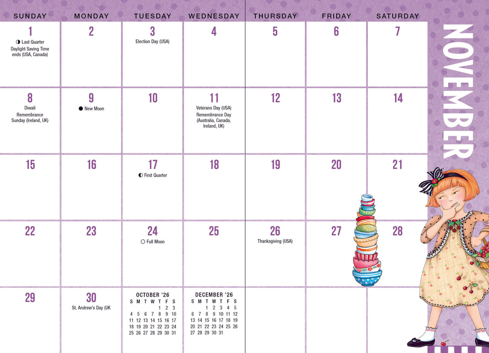 Mary Engelbreit's Do It For Yourself 2026 Pocket Diary