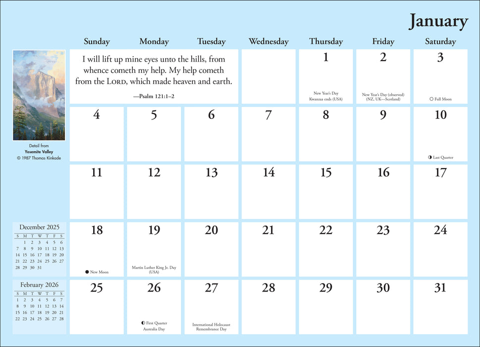 Thomas Kinkade Studios 2026 Pocket Diary