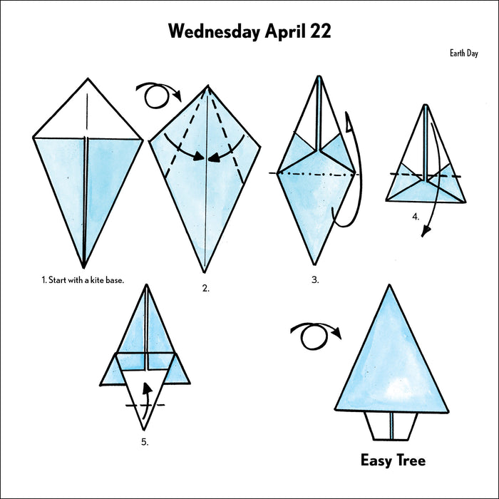 Easy Origami Fold a Day 2026 Page-A-Day Calendar