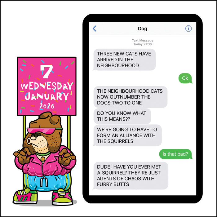 Texts from Dog 2026 Page-A-Day Calendar