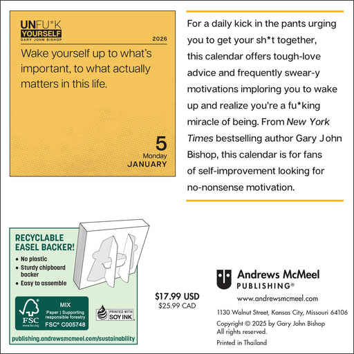 Unfu*k Yourself 2026 Page-A-Day Calendar