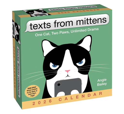 Texts from Mittens the Cat 2026 Page-A-Day Calendar