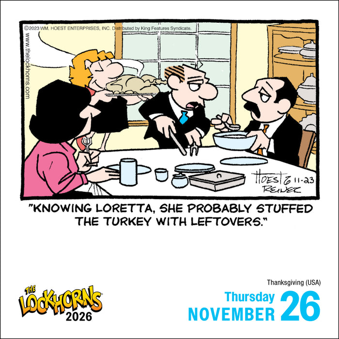 Lockhorns 2026 Page-A-Day Calendar