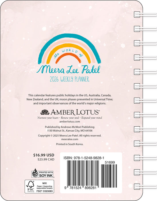 Meera Lee Patel 2026 Weekly Diary